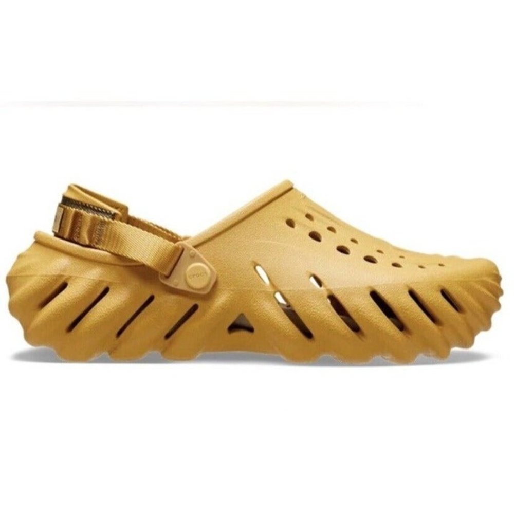Crocs Classic Echo Clog Desert Grass MENS Size 10 WOMENS 12 NEW - Picture 2 of 7